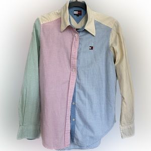 Vintage Tommy Hilfiger Colorblock Button Down